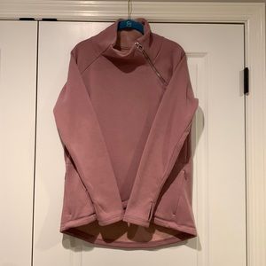 Athleta Cozy Karma Asym Pullover (size small)